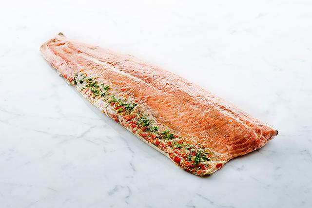 Gerookte zalm niet voorgesneden ca. 1.2kg