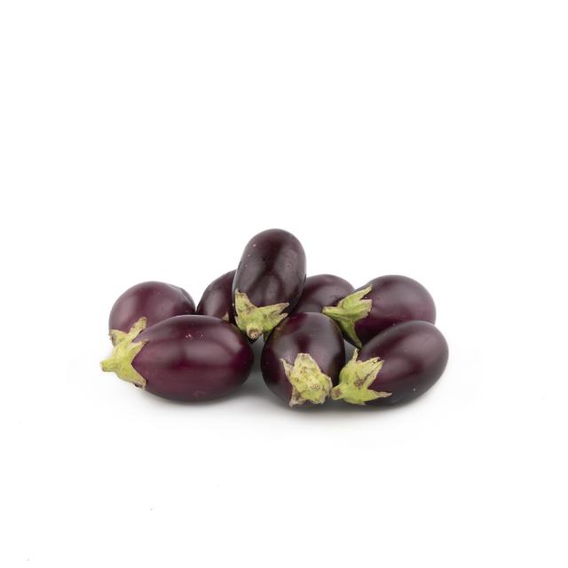 Mini aubergines 8-10